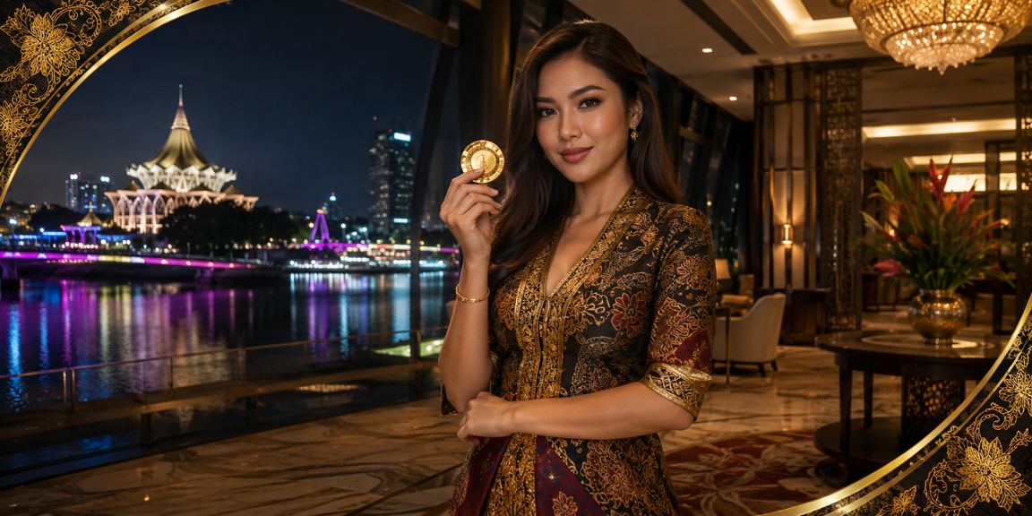 Pratonton antara muka kasino hiburan digital di Kuching